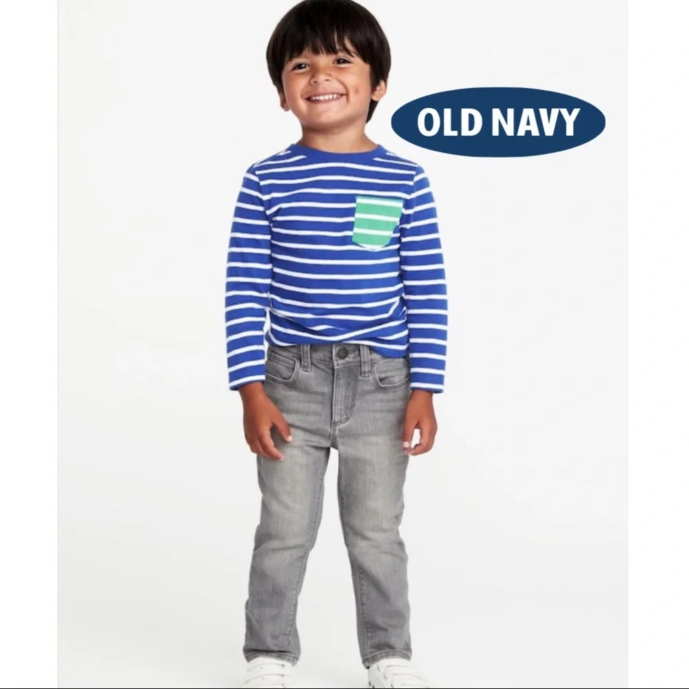 Skinny Gray Jeans for Toddler Boys